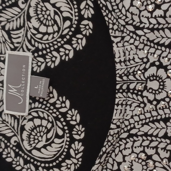 JM Collection womens L top - Picture 4 of 5